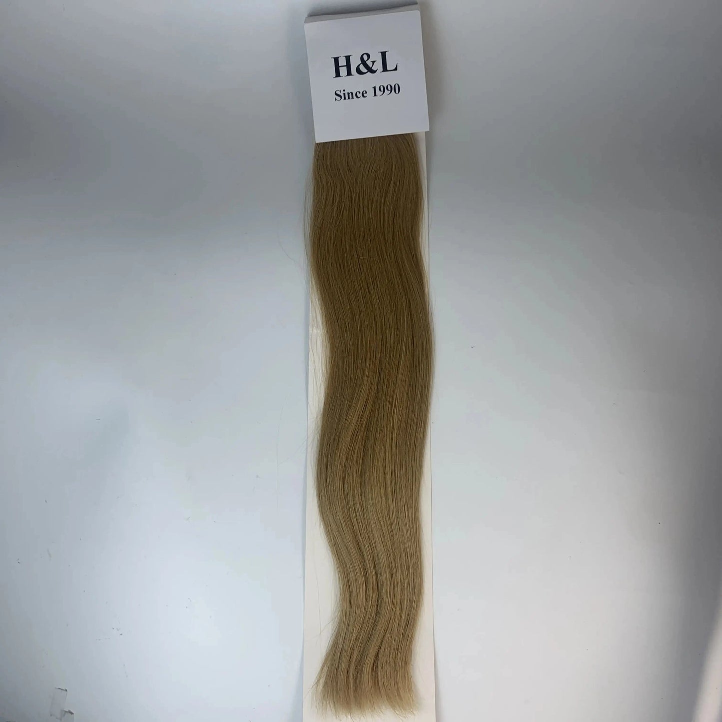 DARK BLONDE / 20 Inches H&L Since 1990 FACTORY SUPPLIED TOP QUALITY HUMAN HAIR FALSE HAIR