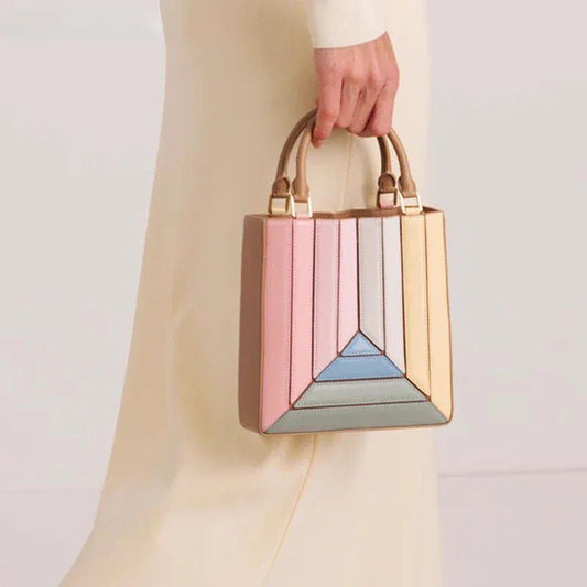 Designer Brand Cross - body Bag New Color Clash Pleated Fashion Shoulder Handbags for Women Bolsos Mujer Hot Selling - SN Wigs & More