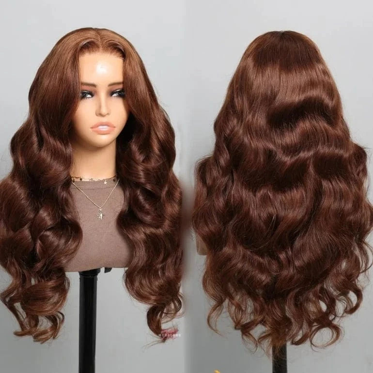 Double Drawn Body Wave 13x6 Transparent Lace Frontal Wigs Raw Vietnamese Virgin Cuticle Aligned Wigs Human Hair Lace Front Wigs