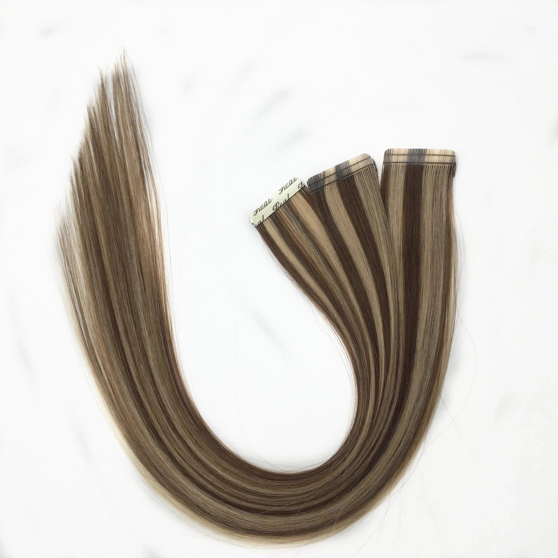 Double drawn cuticle aligned stitched tape in hair extensions 100% virgin remy human hair on big sale
