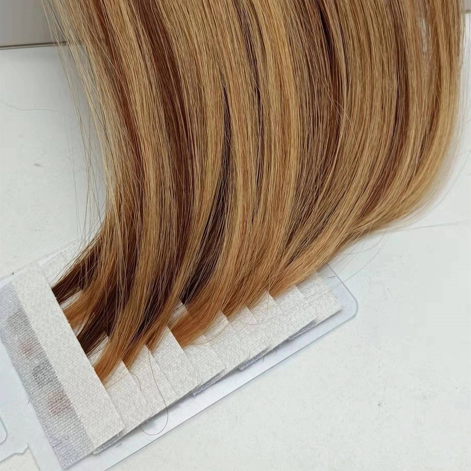 Double Drawn Micro Bead Balayage v light hair extension  Made Human Hair  for v light hair extension tools