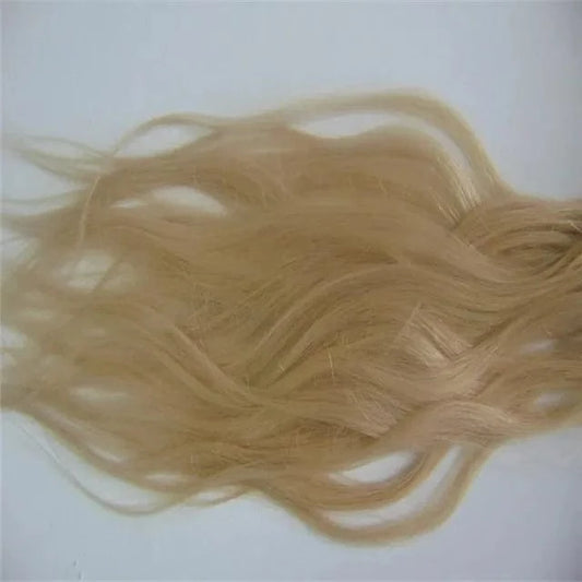 Double drawn Russian hair invisible seamless curly skin weft tape in hair extensions human hair
