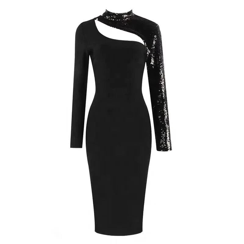 Dresses New Fashion Elegant Insert with Bandage Dress Bodycon Evening Party 's Midi Casual Spring Model Lace Women Summer Pencil