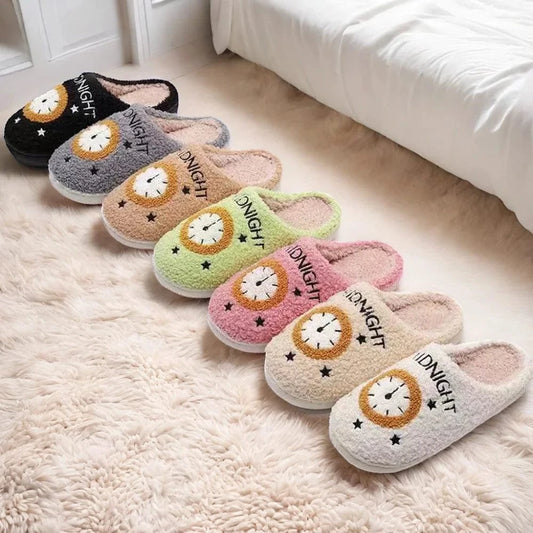 Dropshipping product 2024 Meet Me At Midnight shoes slide sandals ladies house soft slippers home slippers woman indoor slippers
