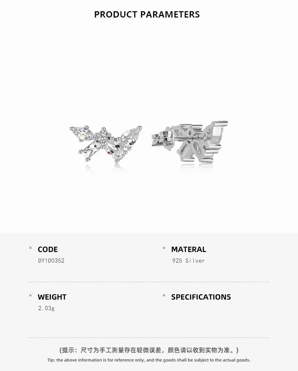 Dylam Fast Delivery Hypoallergenic S925 Silver 18K Gold Plated Irregular Cluster Earring Cubic Zirconia Stud Earrings For Women