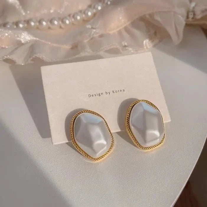 E4756 Crystal Long Chain Earrings 925 Silver Needle Butterfly Jewelry Women Fashion Pearl Flower Cluster Earrings