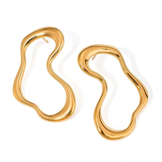 earrings Hollow Stud Earrings