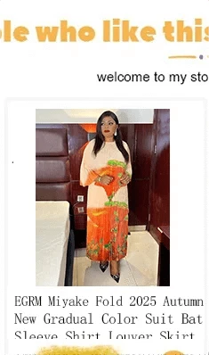 EGRM Elegant Banquet Pleated A-line Dress Suit Collar Mid To Long Style Waist Cinching Slimming Women Folds Skirt 2025 New 6G598