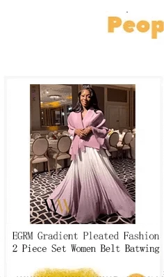 EGRM Elegant Banquet Pleated A-line Dress Suit Collar Mid To Long Style Waist Cinching Slimming Women Folds Skirt 2025 New 6G598