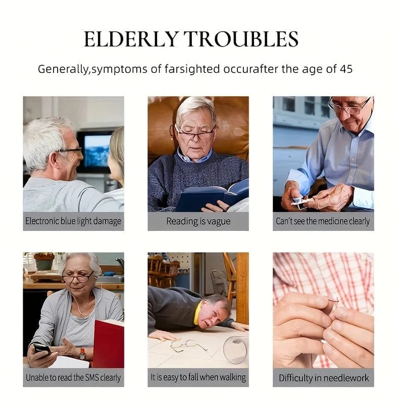 Elegant cat eye reading glasses for women-fashionable color block design, anti-blue light, 1.0 to 4.0 strength