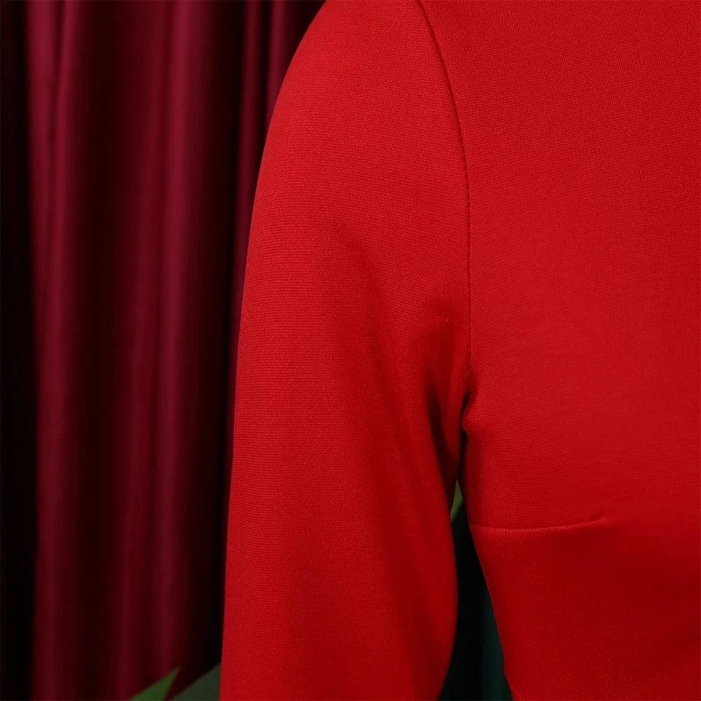 Elegant Party Dresses for Women 2024 Luxury O Neck Three Quarter Sleeve High Waisted Pleated A Line Mid Calf Birthday Dress Robe