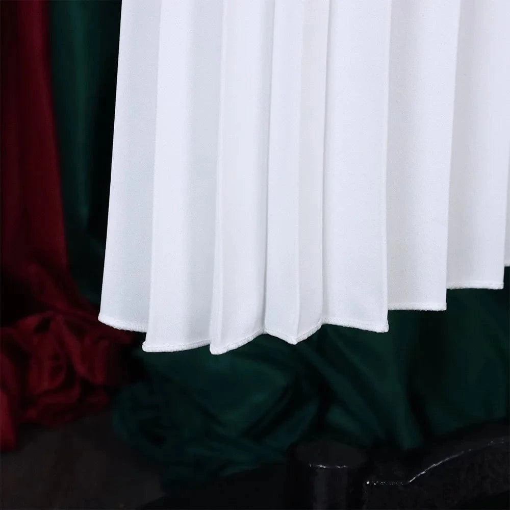 Elegant Pleated Wide Leg Pants High Waisted for Woman 2024 Loose Floor Length Fashion Female Birthday Party Dinner Trousers New