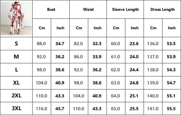 Elegant Printed Dresses Woman 2024 Turn Down Collar Single Breasted Full Sleeve Asymmetric Ankle Length Fashion Birthday Dress