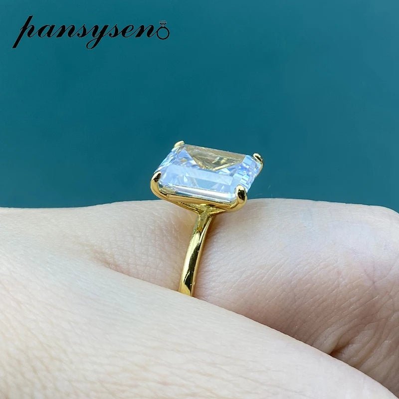 Emerald Cut Zircon Ring - SN Wigs & More