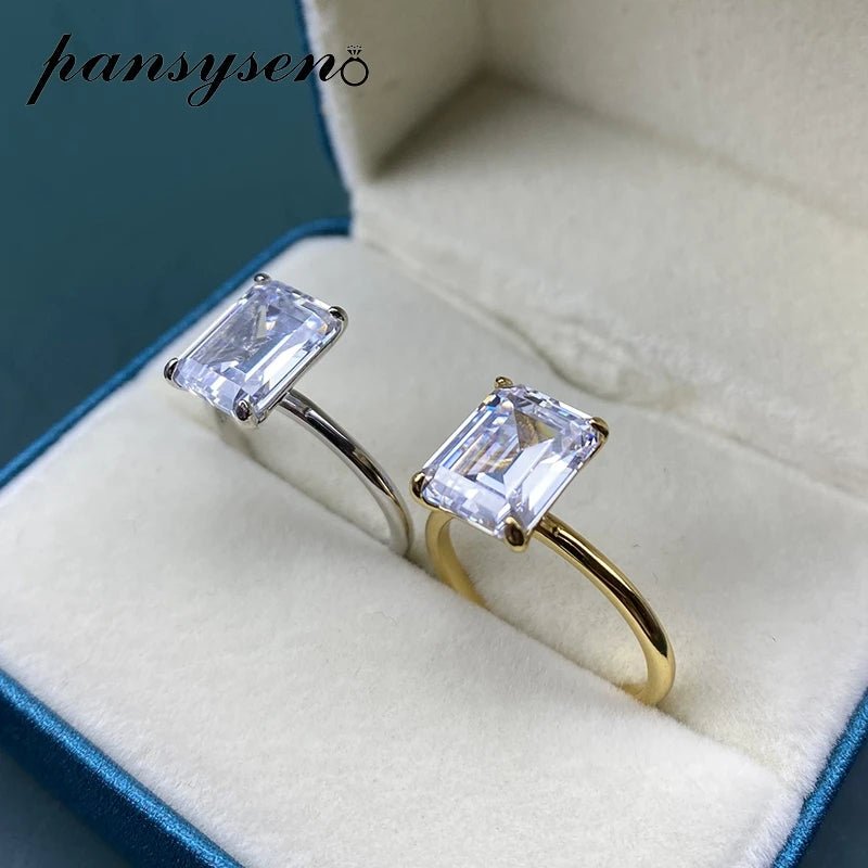 Emerald Cut Zircon Ring - SN Wigs & More