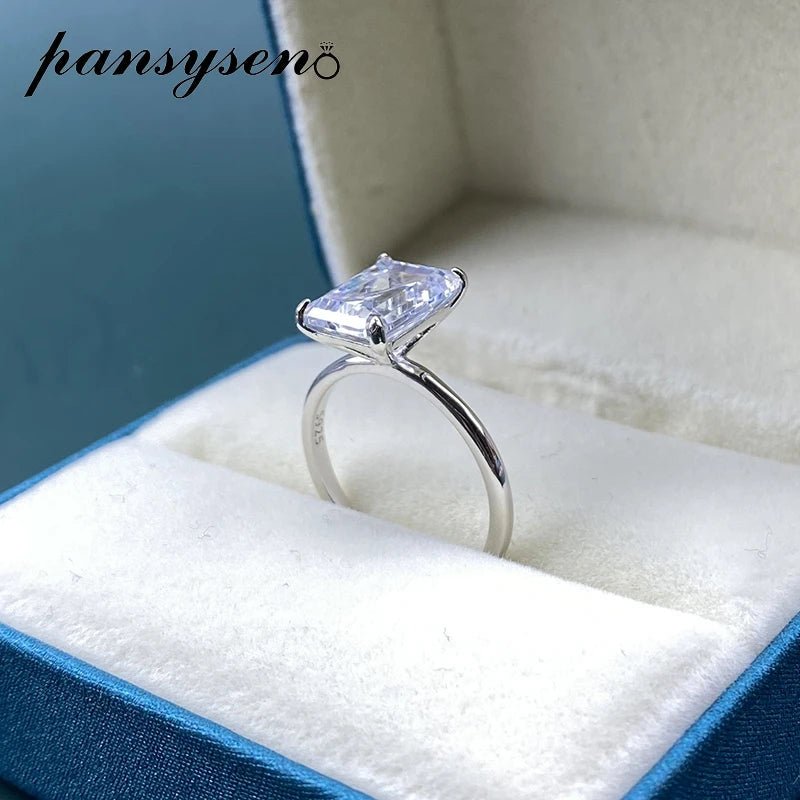 Emerald Cut Zircon Ring - SN Wigs & More