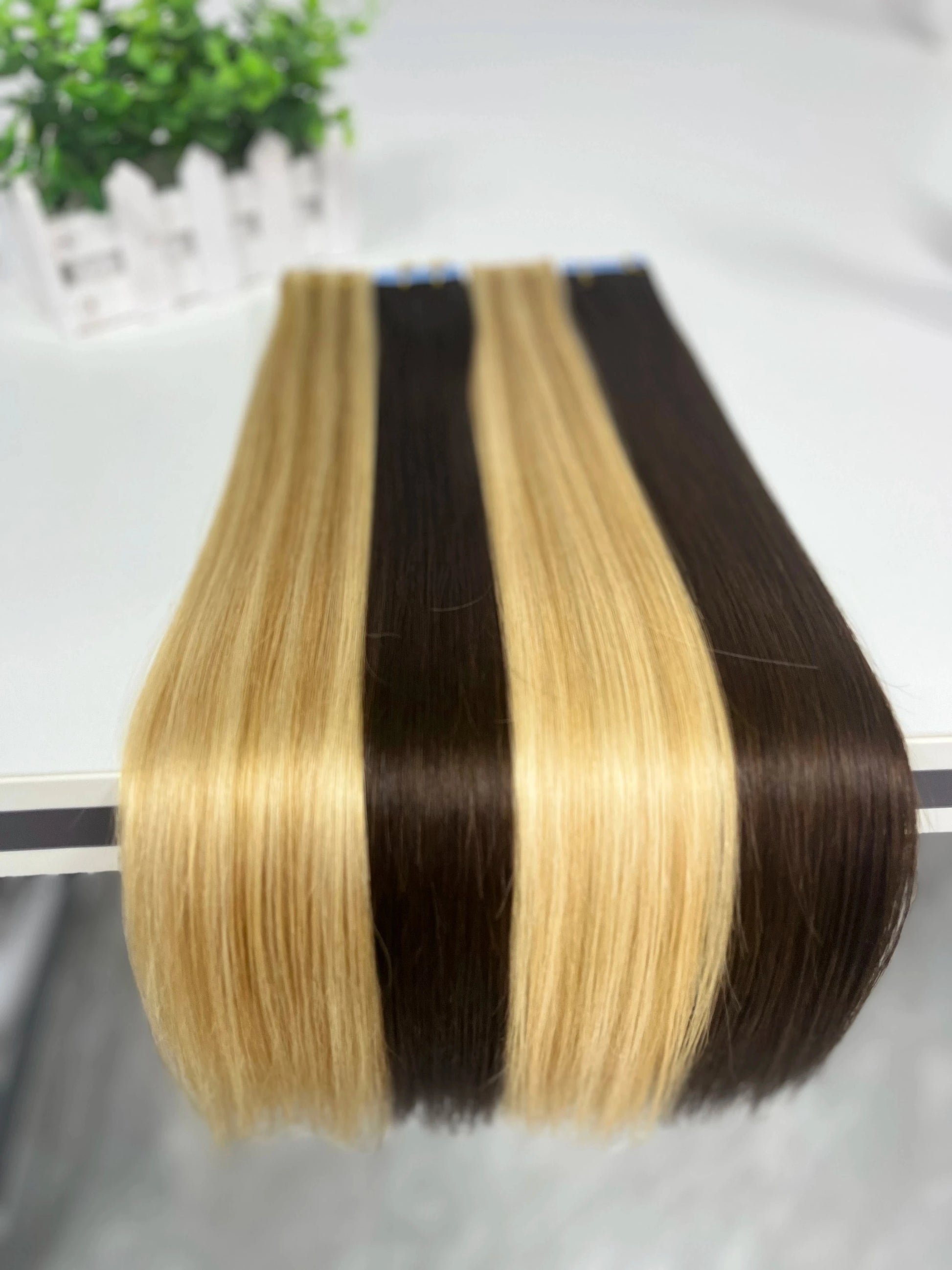 European Double Drawn Russian Human Hair Tape Hair Extension High Quality Natural Remy Tape In Hair Extension
