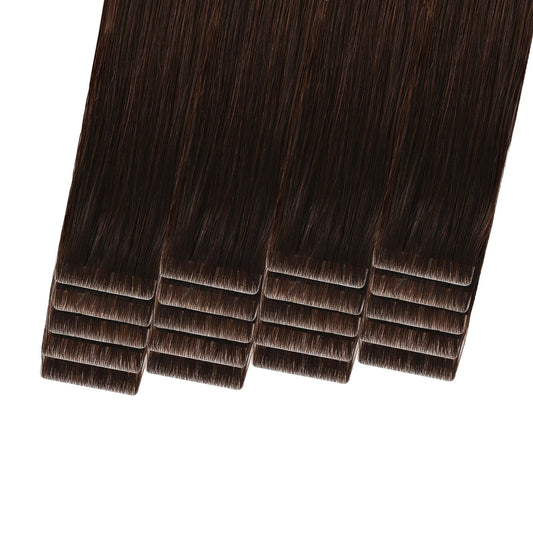 European Double Drawn Russian Human Hair Tape Hair Extension High Quality Natural Remy Tape In Hair Extension