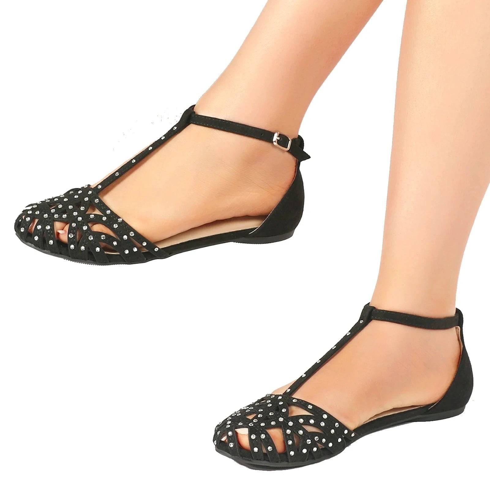 European Style Cheap flat sandals for ladies pictures sandal women