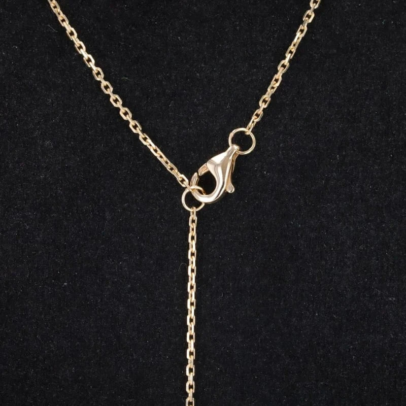 Excellent / VS1 / 1CT fine jewelry necklace Lab Grown Diamond Rings prong seting necklace 14k 18k Gold D VS Synthetic diamond necklace