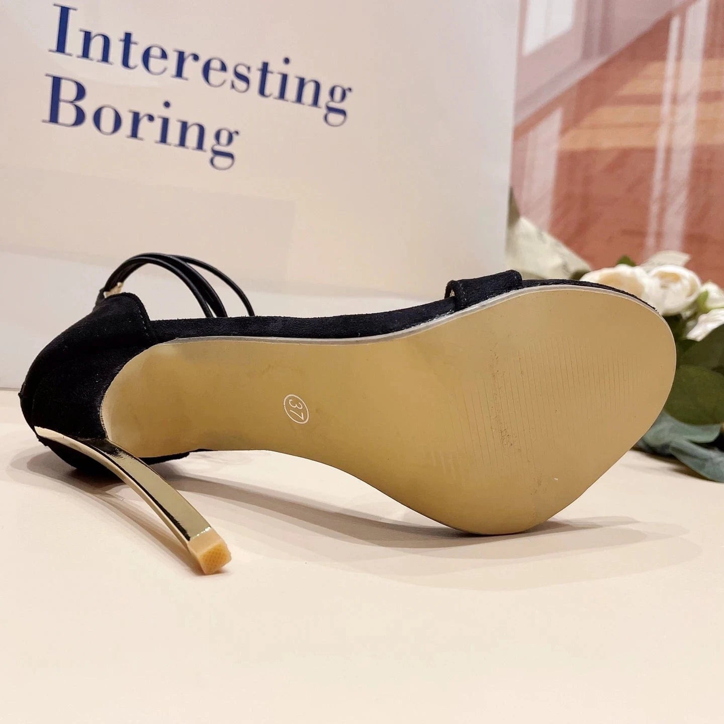 Extreme High Heels Sandals Sexy Pumps Metal Heel Peep Toe Slip On Fetish SM Cosplay Drag Queen Cross Dresser Unisex Shoes