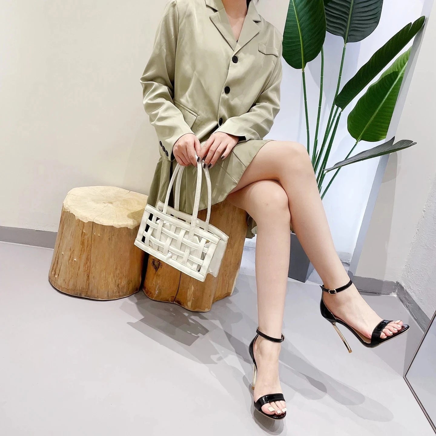 Extreme High Heels Sandals Sexy Pumps Metal Heel Peep Toe Slip On Fetish SM Cosplay Drag Queen Cross Dresser Unisex Shoes