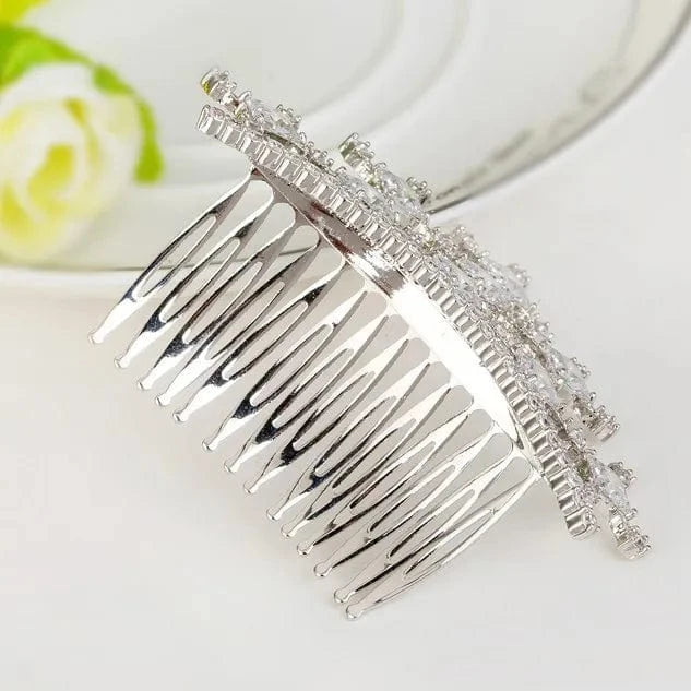 F15071549 LUOTEEMI Wholesale Fashion European Wedding Luxury CZ Crystal Bridal Accessories Hair Band Tiara Crown