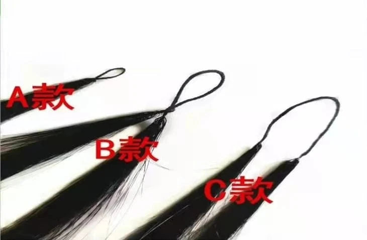 Factory Wholesale High Quality Korea Knotted Remy Hair With Two I-tips Cotton Link Hair Extensions