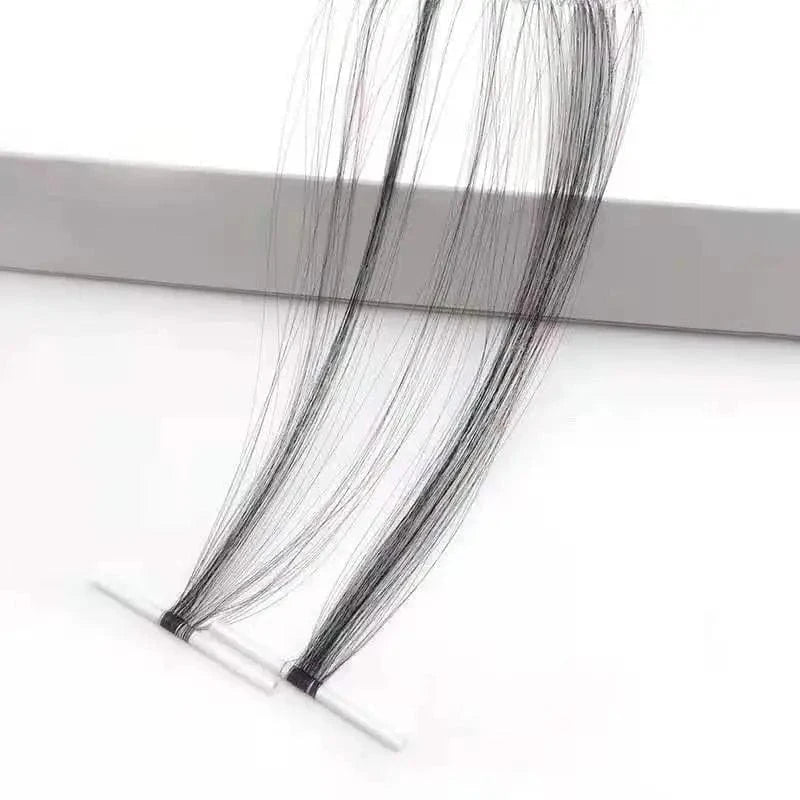 Factory wholesale human Invisible hair extension zero touch feather hair straw hair piece