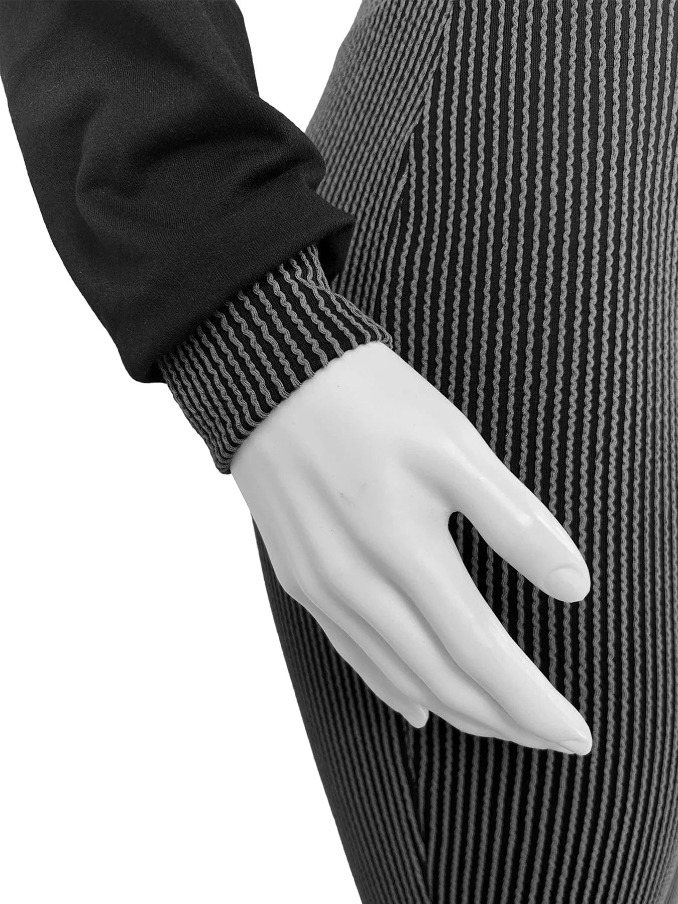 FAGADOER Casual Ribbed 2 Piece Sets Woman Outfit Long Sleeve Hooded Patchwork Sweatshirts Tops and Flare Pants Jogger Tracksuit