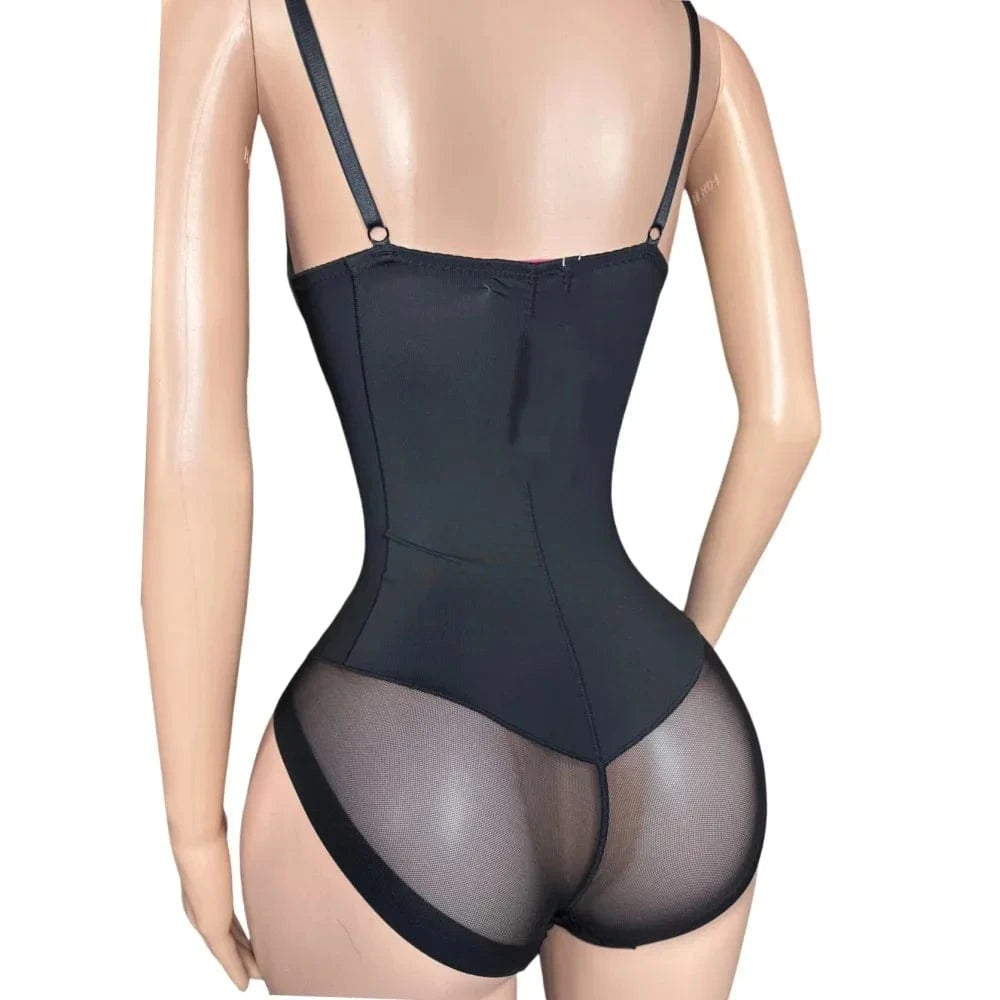 FAGADOER Sexy Solid V Neck Spaghetti Strap Bodysuits Women Sleeveless Backless High Stretchy Bodycon Rompers Female Clubwear new