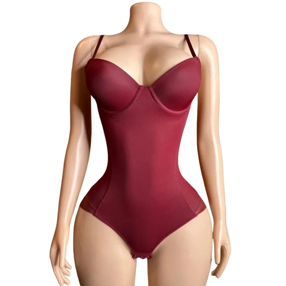 FAGADOER Sexy Solid V Neck Spaghetti Strap Bodysuits Women Sleeveless Backless High Stretchy Bodycon Rompers Female Clubwear new