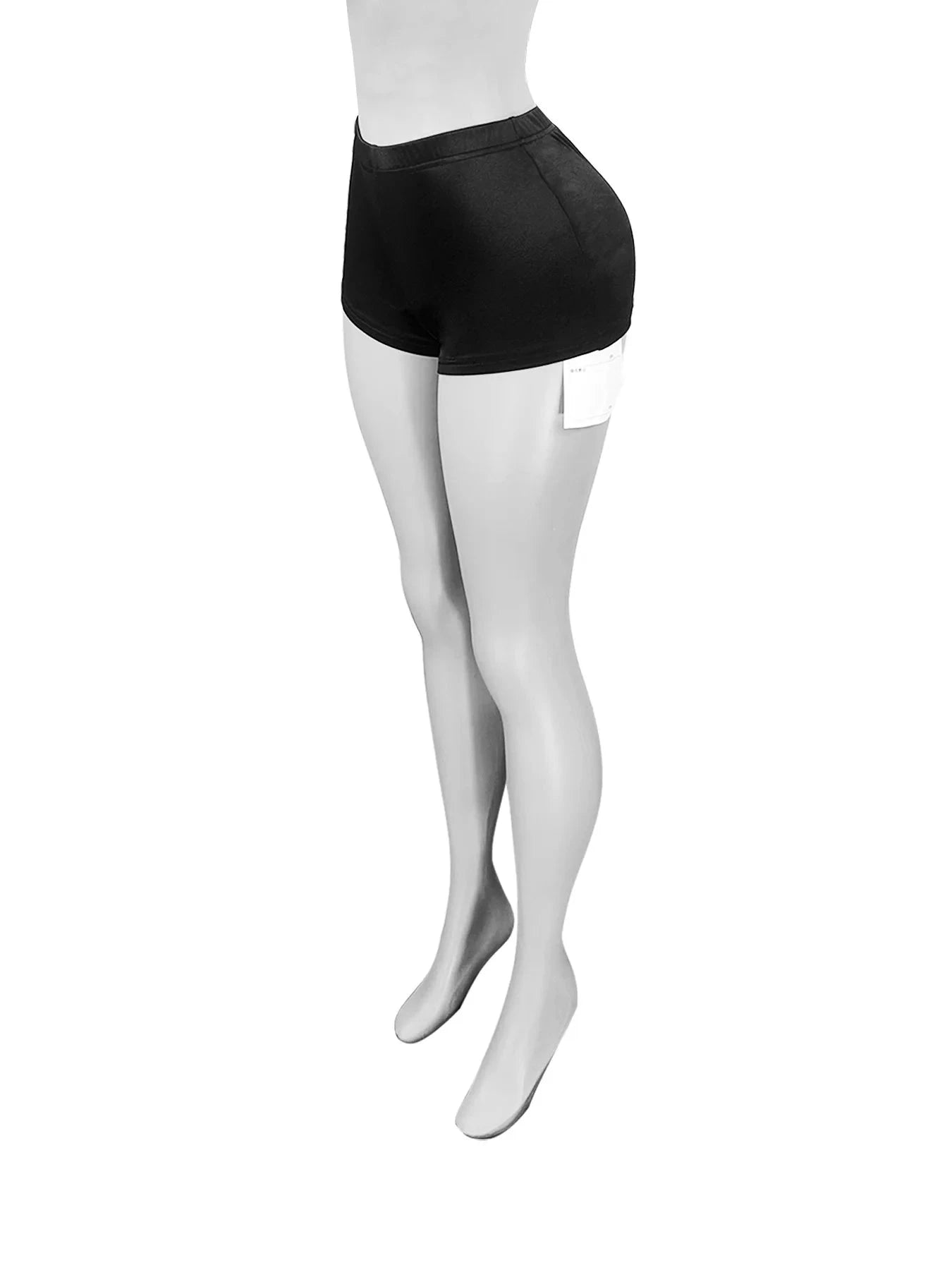 FAGADOER Y2k Sexy Bodycon Shorts for Woman Solid Color High Waist Elasticity Shorts Female Streetwear Bottoms 2025 Summer New