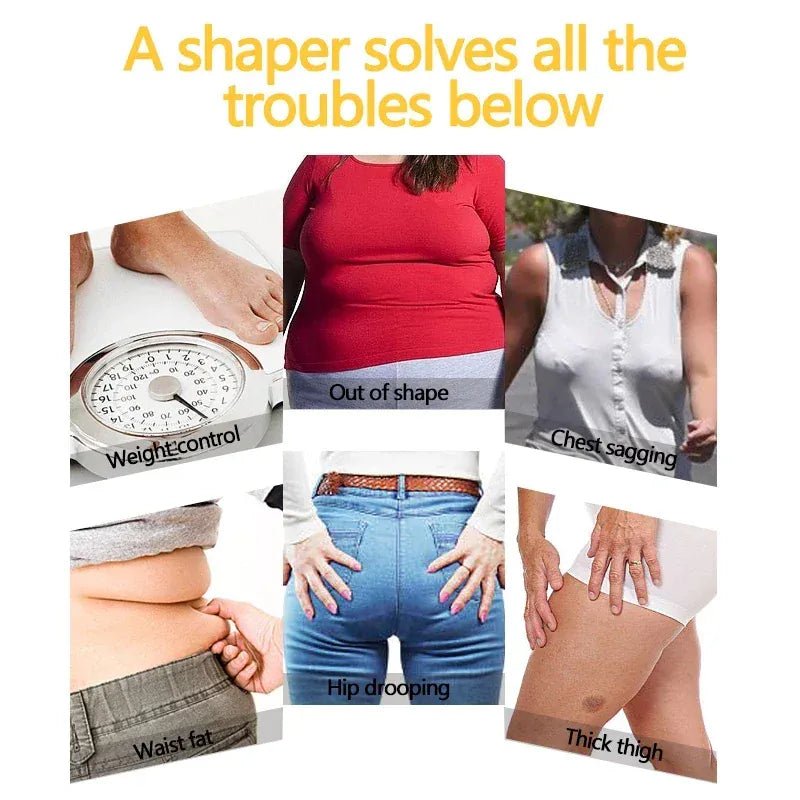 Fajas Colombian Butt Lifter Panties Waist Trainer Tummy Control Sheath Slimming Flat Stomach Modeling Belt Hip Enhancer Shorts - SN Wigs & More