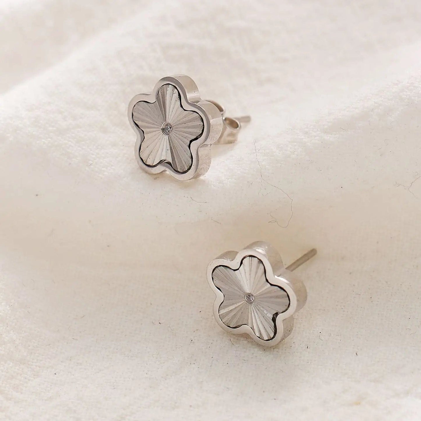 FANJIN Waterproof Non Tarnish Chunky 18k Gold Plated Women Aretes Acero Inoxidable Stainless Steel Fashion Jewelry Earrings