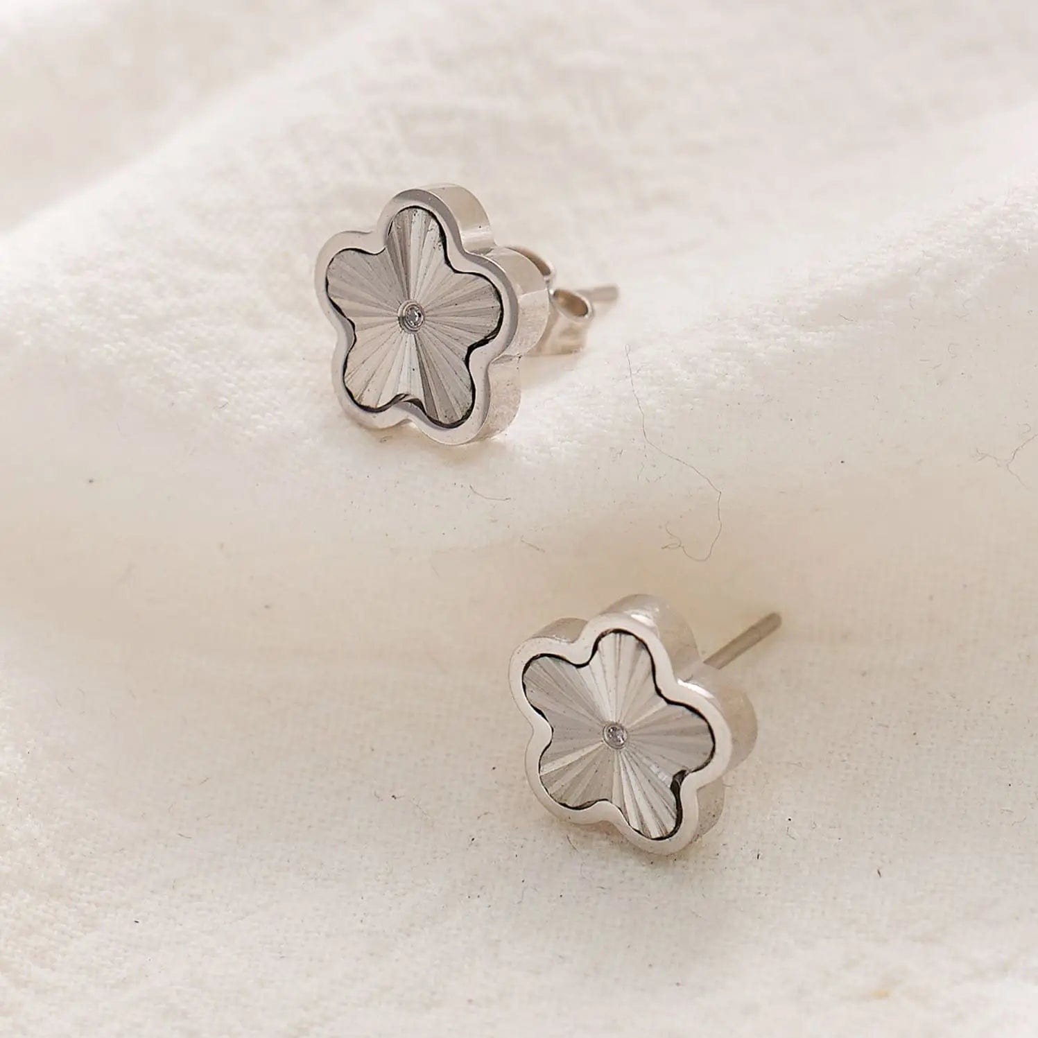 FANJIN Waterproof Non Tarnish Chunky 18k Gold Plated Women Aretes Acero Inoxidable Stainless Steel Fashion Jewelry Earrings