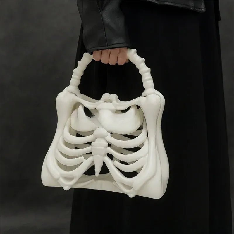 Fashion 3d Printed Skull Bag Creative Advanced Self - assembly Halloween Women Handbag Holiday Gift Accessory Texture Diy Handbag - SN Wigs & More