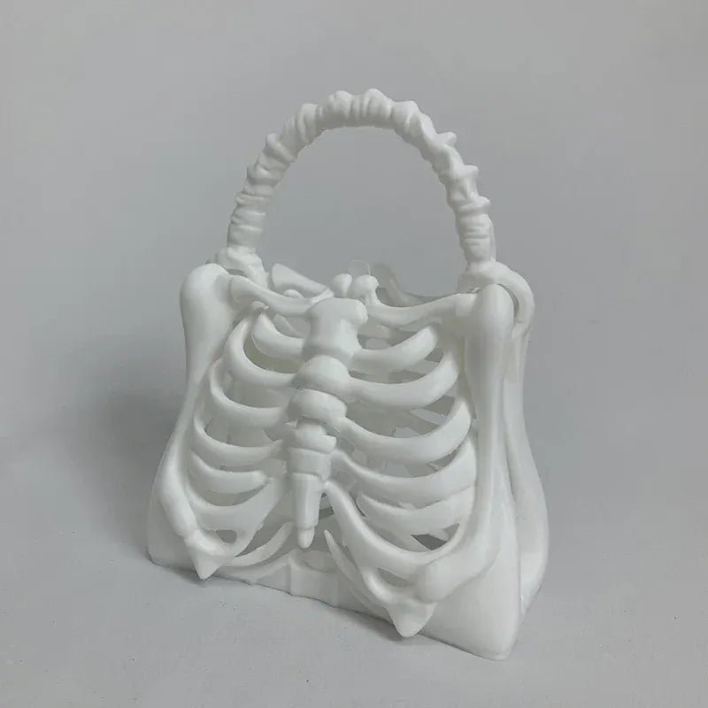 Fashion 3d Printed Skull Bag Creative Advanced Self - assembly Halloween Women Handbag Holiday Gift Accessory Texture Diy Handbag - SN Wigs & More