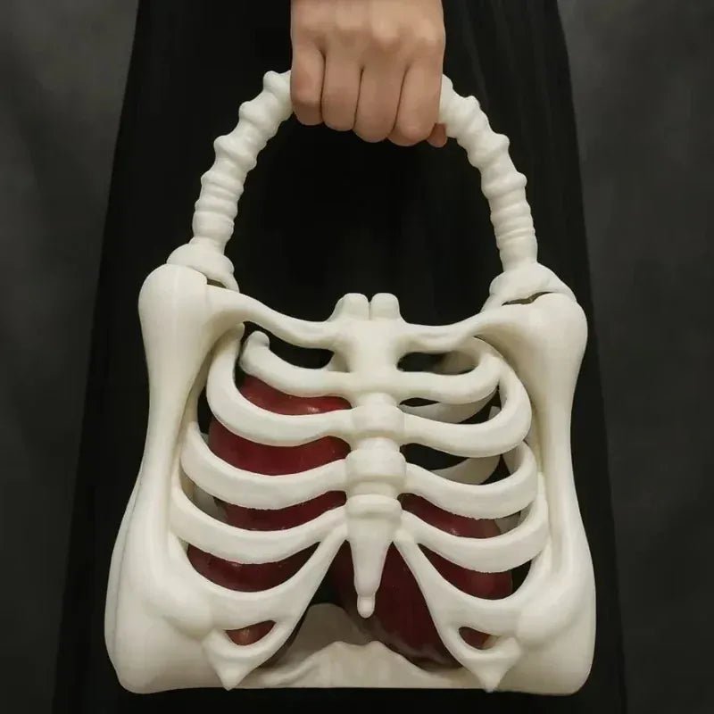 Fashion 3d Printed Skull Bag Creative Advanced Self - assembly Halloween Women Handbag Holiday Gift Accessory Texture Diy Handbag - SN Wigs & More
