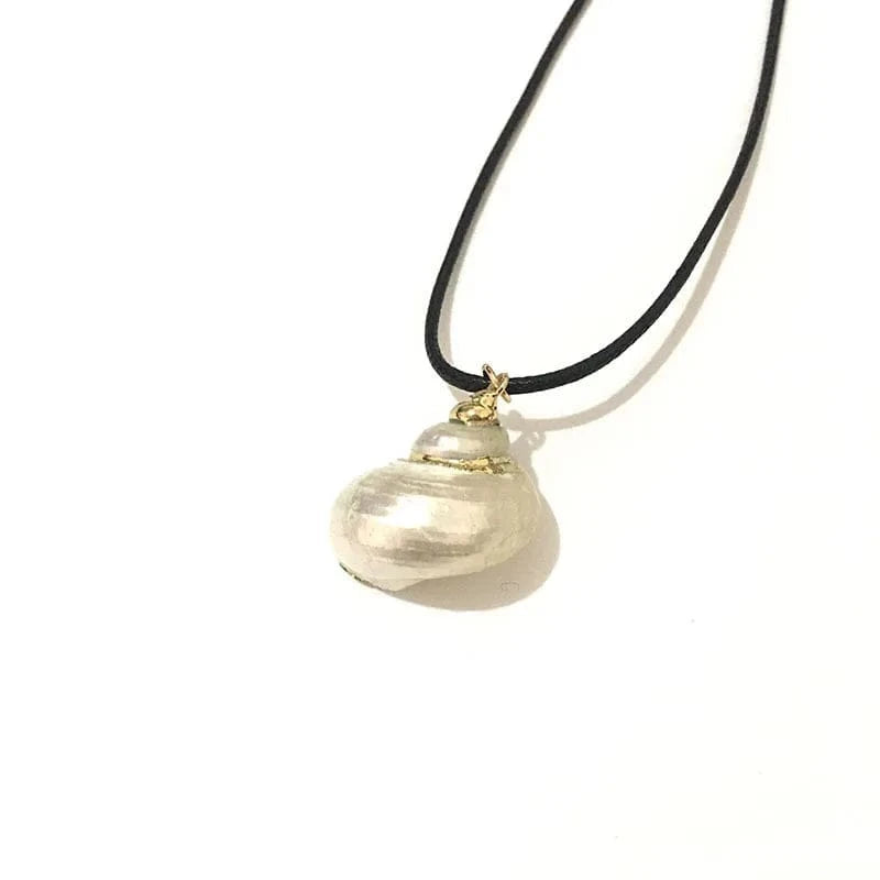 fashion / 45cm+5cm / 17 Fashion Hot Selling beach necklaces Natural Seashell Chokers Shell Scallop Pendant Boutique Necklace Jewelry for Women