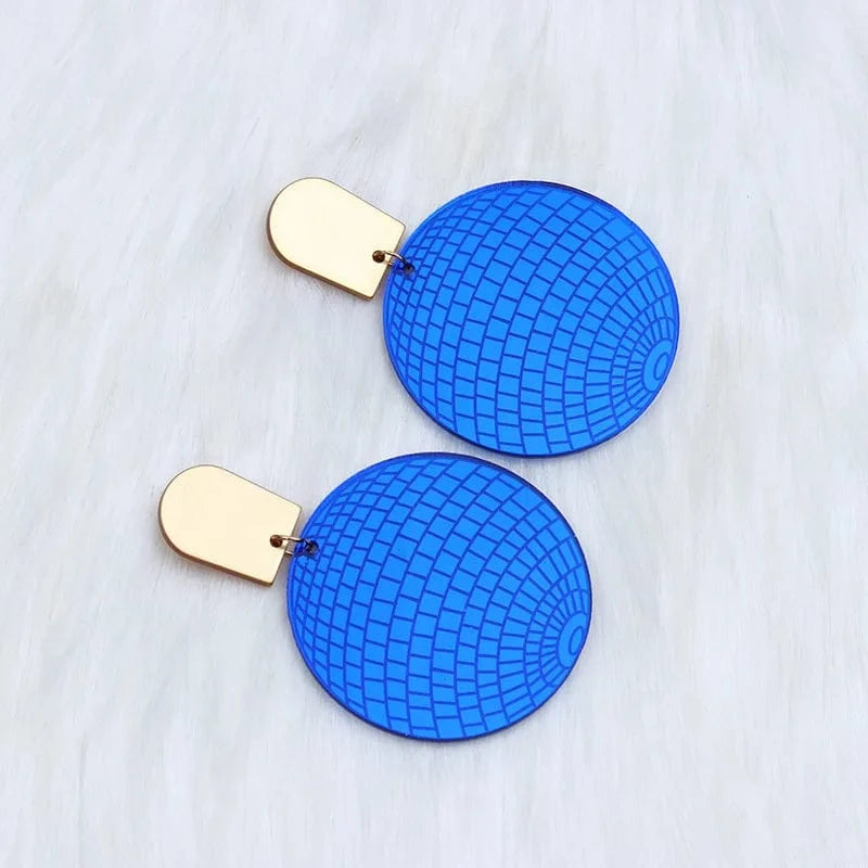 Fashion / C1 6 Colors Multicolor Ball Drop Earrings Colorful Acrylic Earrings Ears Jewelry For Woman Girls Gift Jewelry Statement Earrings