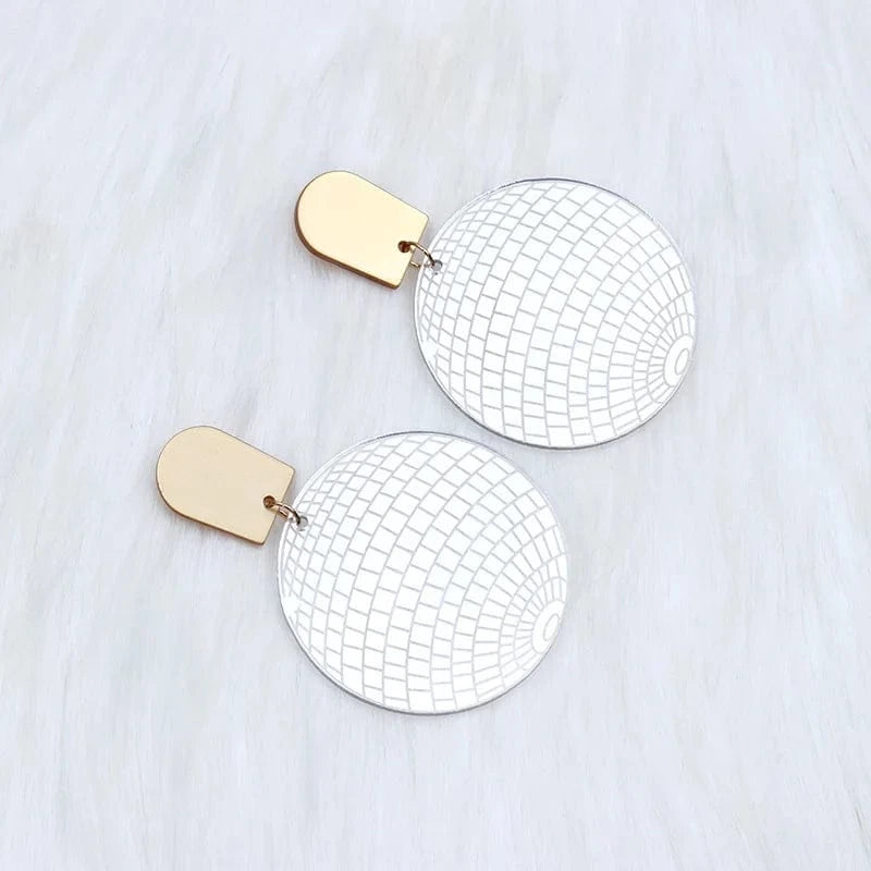 Fashion / C2 6 Colors Multicolor Ball Drop Earrings Colorful Acrylic Earrings Ears Jewelry For Woman Girls Gift Jewelry Statement Earrings