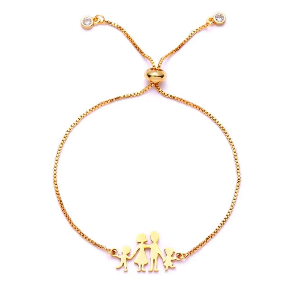 Fashion Charm Gold Stainless Steel Hollow Heart Butterfly Flower Music Note Women Bracelet
