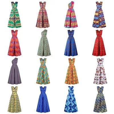 Fashion Custom Lady Boho Print Multi Wearing Romper Women Elegant Summer Casual Wide Leg Jumpsuit Africa