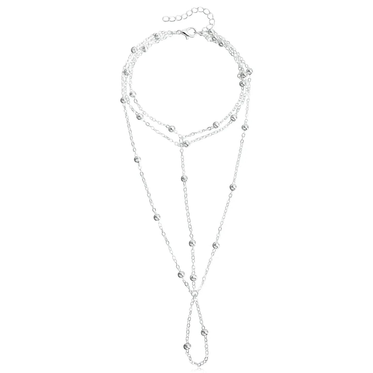 Fashion girls silver foot jewelry anklets bracelet beach chain anklets for women