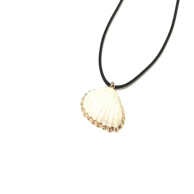 Fashion Hot Selling beach necklaces Natural Seashell Chokers Shell Scallop Pendant Boutique Necklace Jewelry for Women