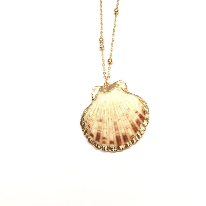 Fashion Hot Selling beach necklaces Natural Seashell Chokers Shell Scallop Pendant Boutique Necklace Jewelry for Women