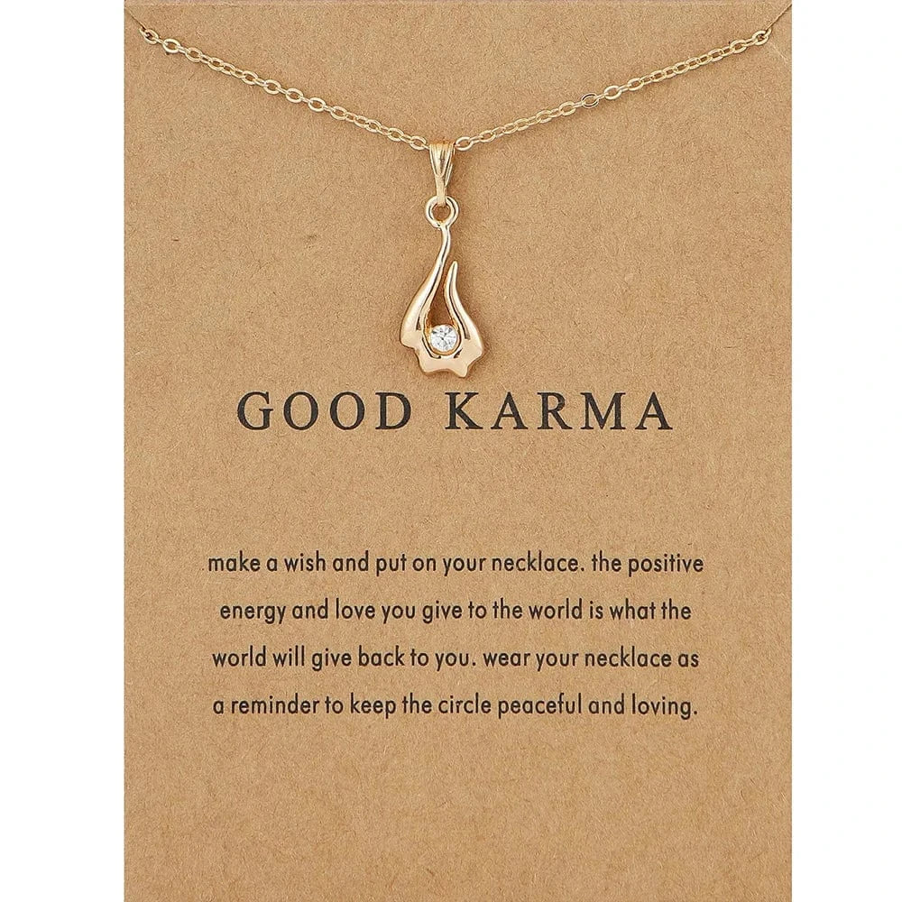 Fashion Jewelry Korean Necklace I Love You Card Message Diamond Heart Rose Dolphin Pendant Necklace