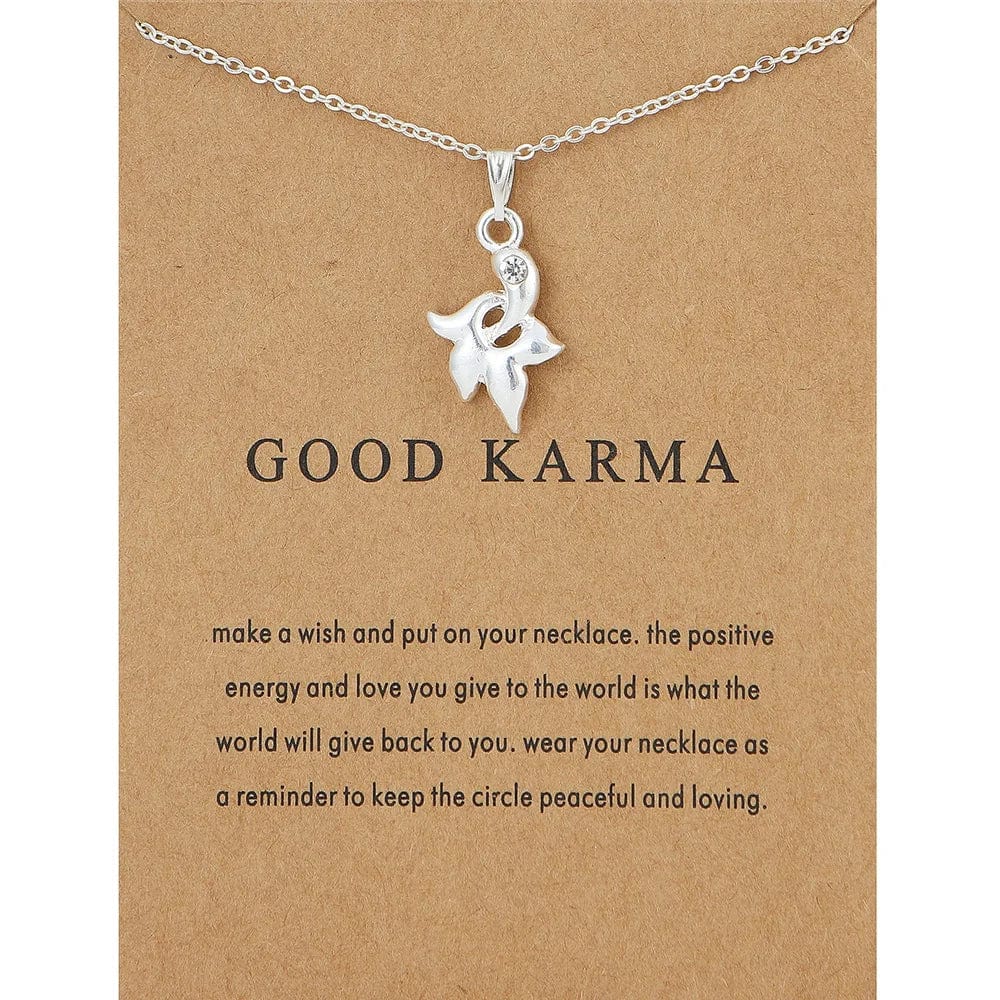 Fashion Jewelry Korean Necklace I Love You Card Message Diamond Heart Rose Dolphin Pendant Necklace