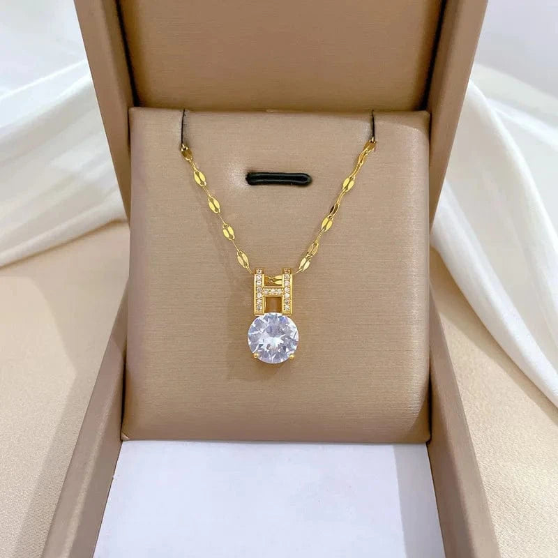 Fashion Simple H Jewelry Set Fine Jewelry Diamonds Halo Classic Alphabet zircon  Wedding Jewelry Sets
